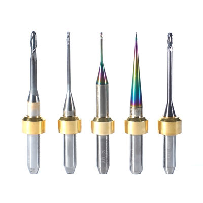 60000RPM Cutting Cad Cam Milling Burs Dental Zirconia Vhf Milling Burs Dental Tool