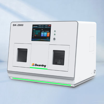 Dual Chamber Dental Milling Machine Resins PMMA Cad Milling Machine