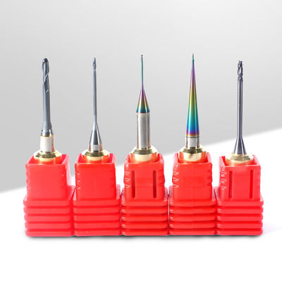 Dry Milling Dental Milling Burs DLC CAD CAM Axis Burs For Dentistry