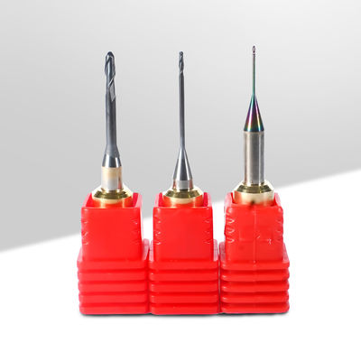 Dry Milling Dental Milling Burs DLC CAD CAM Axis Burs For Dentistry