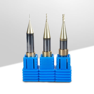 Machining Dental Lab Carbide Burs Chip Locking Flute Zirconia Milling Burs