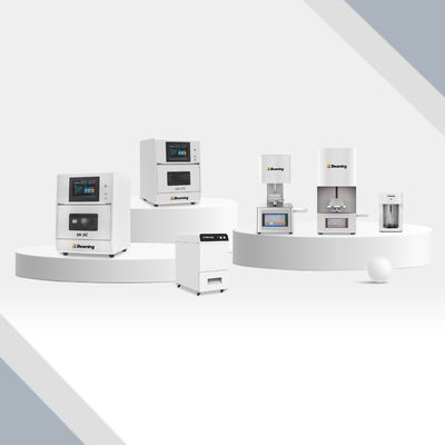 CAD CAM  Dental Solution 5 Axis Milling Dual Furnace Sintering Smart