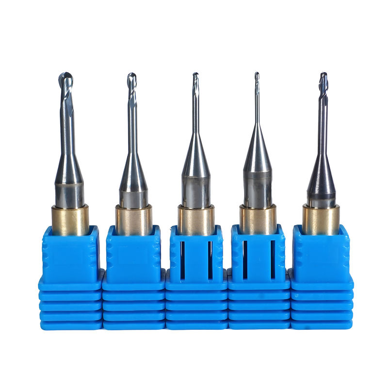 Aluminum Alloy Dental Milling Burs High Temperature Oxidation Resistance Coating Lab Burs