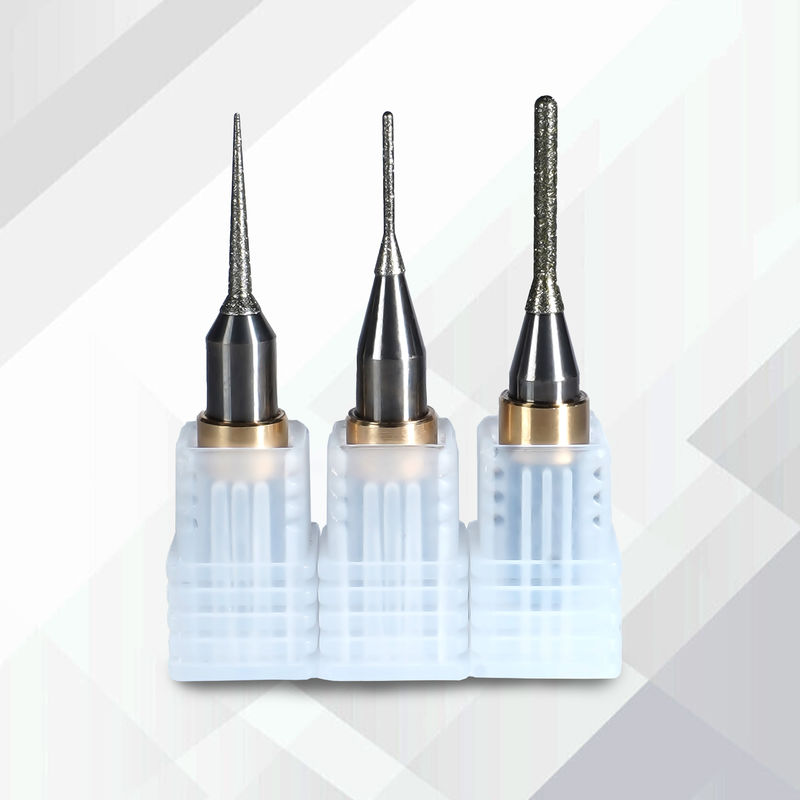 ZLS 0.6mm Dental Milling Burs Dental Milling Machine For Streamlining Ceramic Production