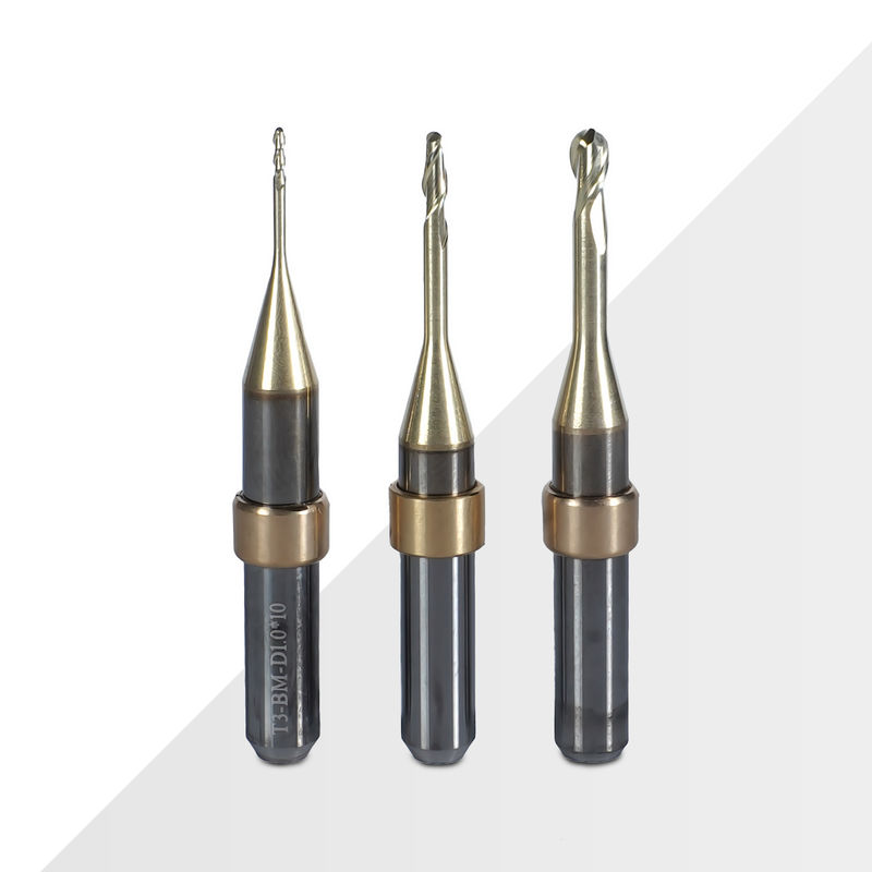 CAD CAM Dental Lab Burs Dental Milling Tools Metal Burs Bridge Dental Lathe Burs