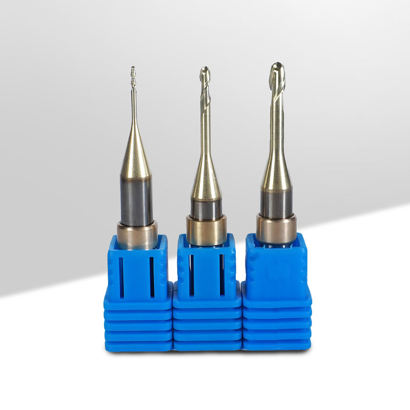 Machining Dental Lab Carbide Burs Chip Locking Flute Zirconia Milling Burs