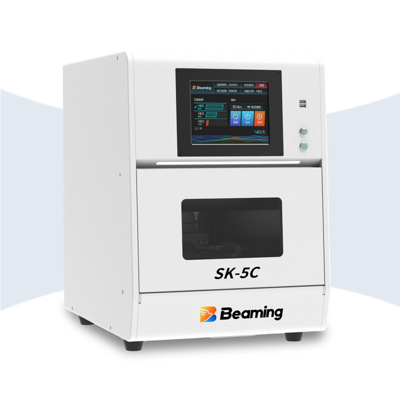 Precise Dental Lab Equipment Restorations Desktop 5 Axis Cnc Crown Milling Machine