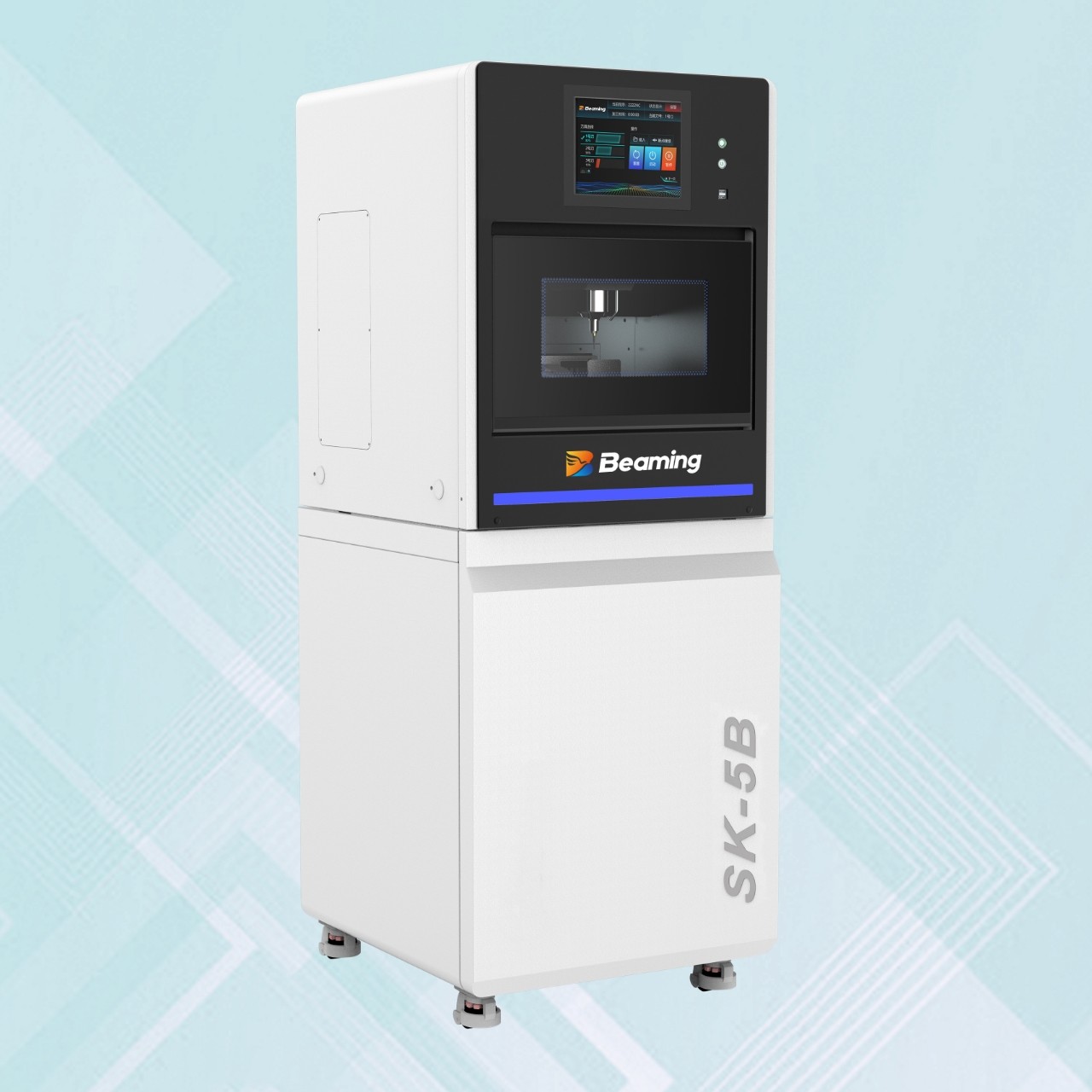 Beaming SK-5Bdental milling machine spindle speeds 24 burs tool capacity