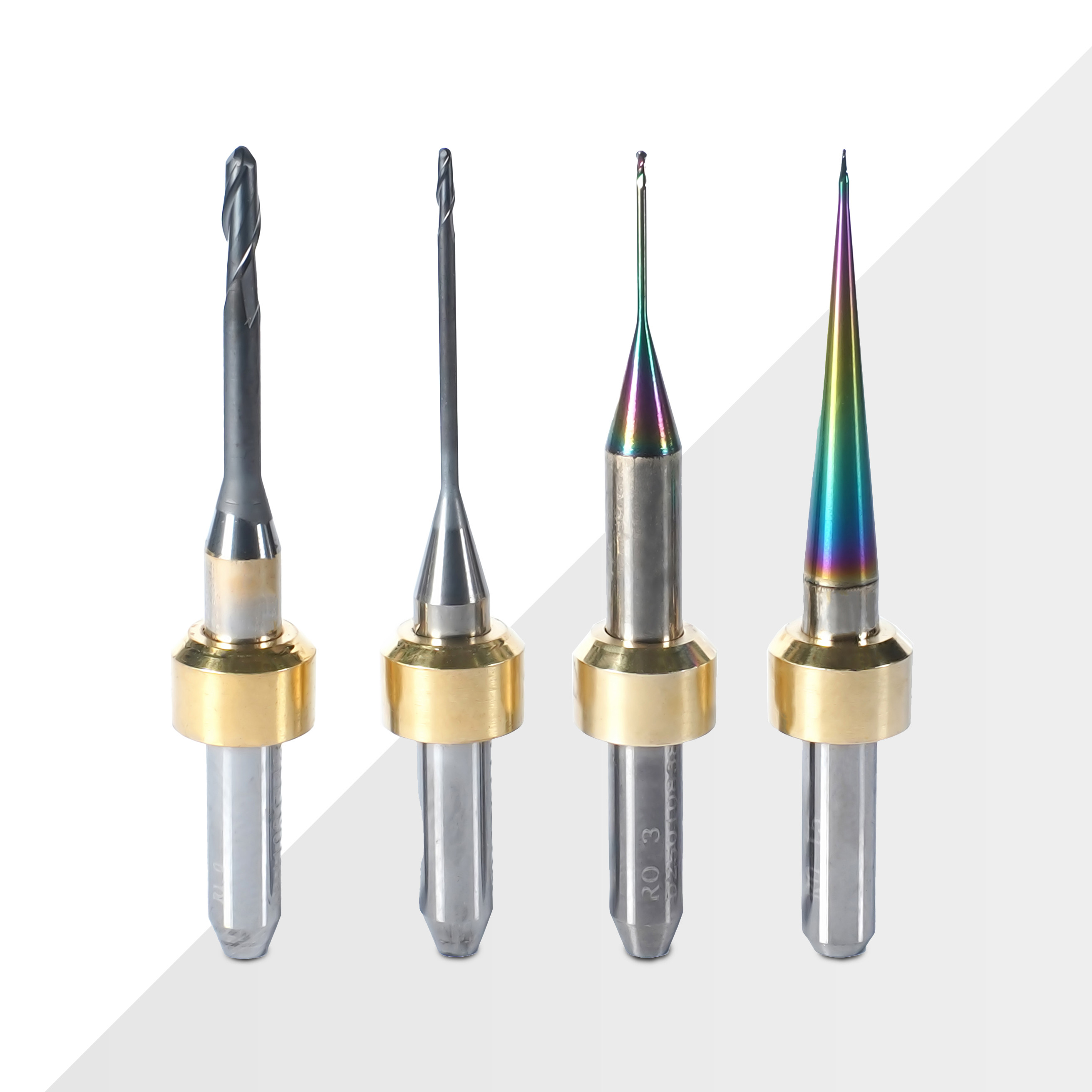 Clinical Dental Milling Burs Restorations Zirconia Cad Cam Milling Burs