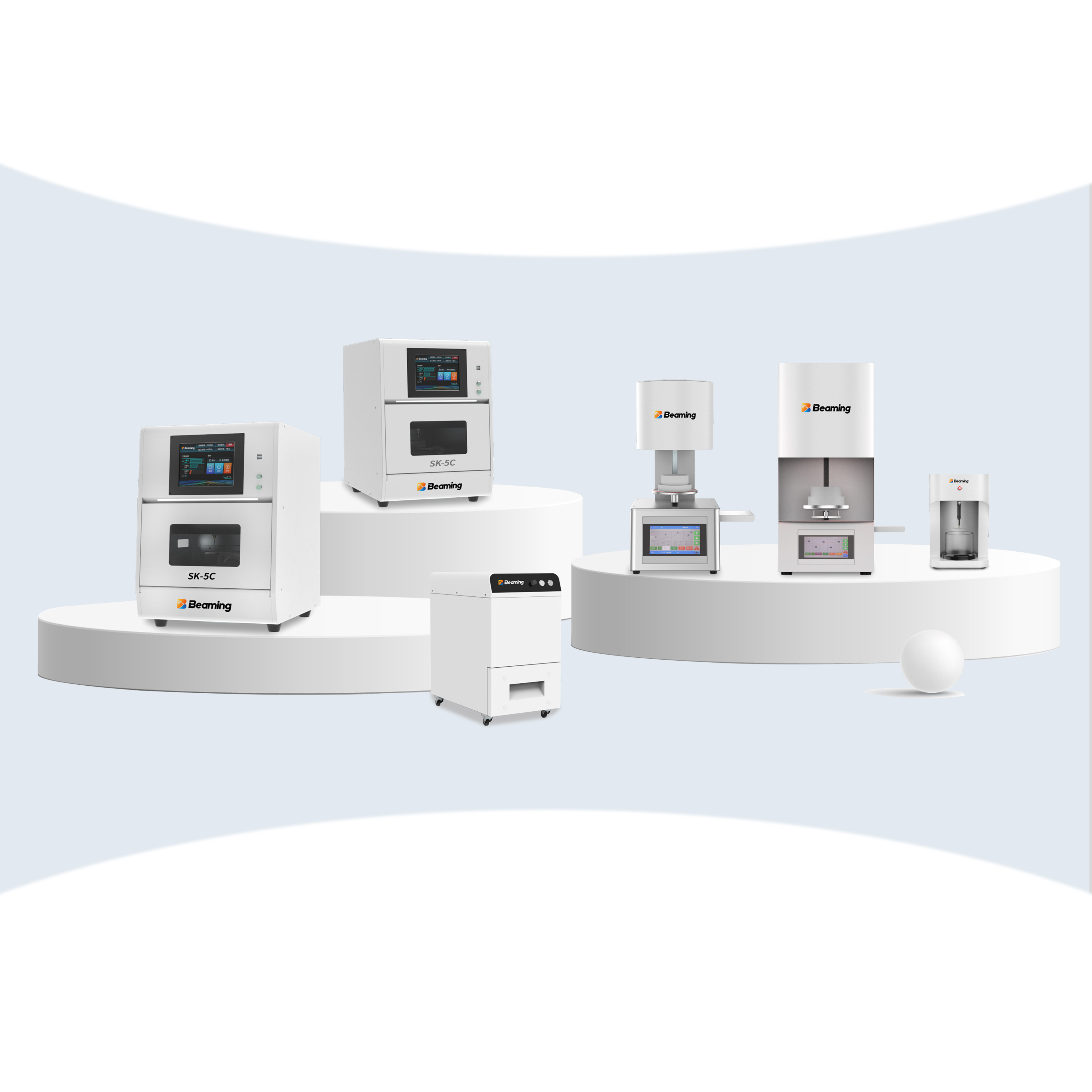 seamless Dental Solution 3 in 1 High productivity  AI Design dental Milling