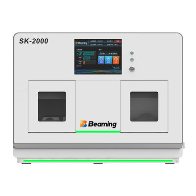 Bom preço SK-2000 Fresadora Dentária Seco-Úmido Máquina de Fresagem de Coroas Integrada Câmara Dupla em linha