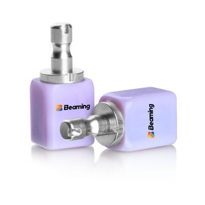Buen precio Cerámicas dentales de vidrio radiante Dientes 16 Color resistencia a la flexión en línea